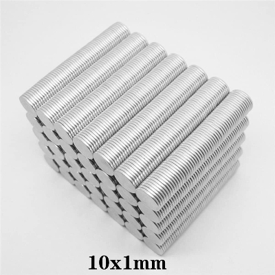 Picture of 10x1mm Disc Neodymium Magnet 10x1mm Industrial Super Strong 10mm Neodymium Magnet Round Magnet 10mm Size