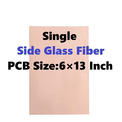 Picture of Copper Clad Glass Fiber Fr-4 6×13 Inch Single Layer Laminate Prototype Printed Circuit Board P.C.B Plate Sheet - Solar Panel