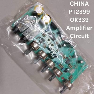 Picture of CHINESE OK339 Amplifier Circuit PT2399 Amplifier Citcuit OK339 Digital Karaoke Amplifier DC 12-15V 3A Dual Power Low Noise Filter Circuit For Home Entertainment Receivers Amplifiers