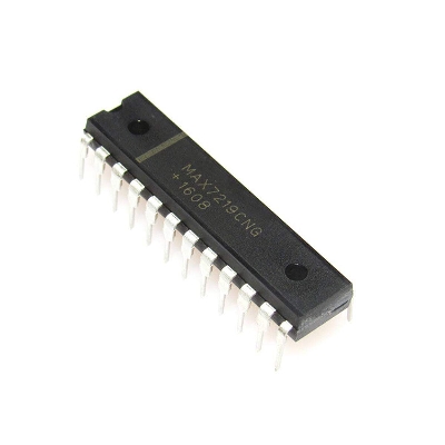 Picture of MAX7219CNG MAX7219 7219 24Pin 8-Digit LED Display Driver IC Leads