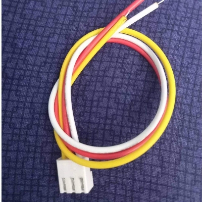 Picture of 3Pin 22AWG 600V CPU FEMALE HEADER Female Housing JST CH 3.96mm Pitch Female Connector With 250mm Cable For Electronics PCB Mount Circuit Breadboard DIY Project