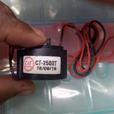 Picture of CT2500T Coil CT CT2500T AC Current Transformer 100a/100ma AUTO-TRANSFORMER TOROIDAL CT2500T Single For Electricity Meters 35x20mm 50-60hz Adapters - 264493704
