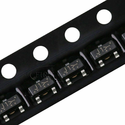 Picture of 5Pcs SMD BSS138 138 J1 SOT-23 BSS138LT1G SOT23 MOSFET N-Channel 50V 200M 3 Pin NPN Transistor Voltage Regulator 3 Pin Leads