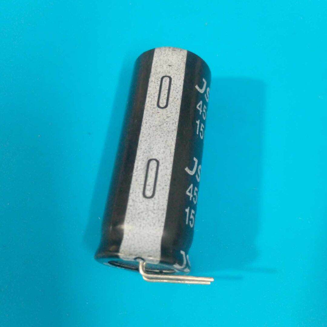 Picture of 150uF 450V Capacitor RADIAL Electrolytic Capacitor 150uF Capacitor 450V 150uF Radial Polarized Aluminum Electrolytic Capacitors 2 Pin Leads