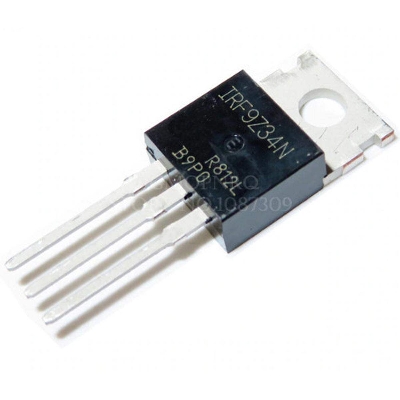 Picture of IRF9Z34NPBF IRF9Z34N IRF9Z34 55V 19A 56W TO-220 MOS FET Transistor P-Channel Power MOSFET 3 Pin Leads