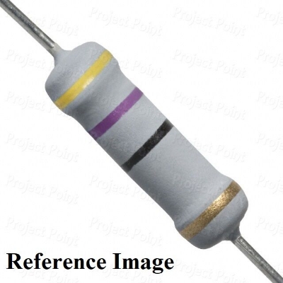 Picture of 10Pcs 2Watt 180K Ohm Resistor Power Resistor 2W 180K Ohm Metal Film Resistor 180K Ohm Resistor 2 Watt Metal Oxide Film Axial Lead ±5% Tolerance Passive Components