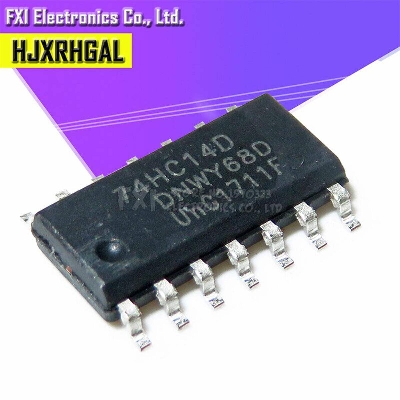 Picture of SMD 74HC14D IC 7414 74HC14 74LS14 IC Dual In Package SMD 14 Pin Leads IC