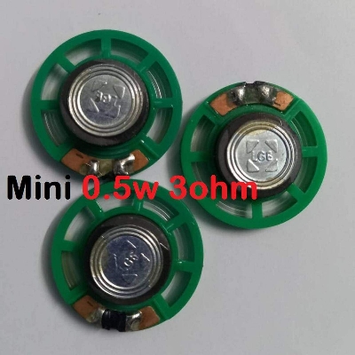 Picture of 2PCS-30mm MINI SPEAKERS ROUND 30mm 1/2W 3 Ohm Mini Speaker Internal Magnet Speaker Loudspeaker Thickness 5mm Small Horn Electronic Toy Speakers