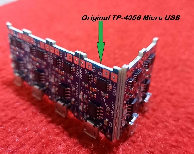Picture of 5Pcs- TP4056 Current Protections TP4056 Module TP4056 Circuit 5V 1A Micro USB With Current Protection Battery Charger Circuit Module 3.7V Battery Charger 18650 AA AAA 3.7V Batteries Charging Circuit - Multi-color