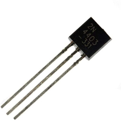 Picture of 10Pcs- 2N4403G1 2N4403 4403 PNP 50V 0.6A 0.31W Power 3 Pin Leads Transistor BJT Transistor TO-92 Package