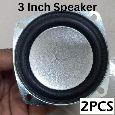 Picture of 2Pcs 3 Inch Subwoofer 10 Ohm 3W HiFi Deep Bass Speaker for Home Theater Stereo Amplifier