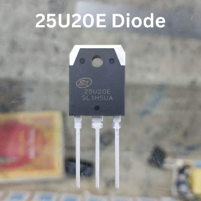 Picture of 25U20E 2520 DIODE MOSFET 25U20E Transistor 200V 25A TO-3P 3 Pin Leads Diode Switching Power Supply Transistor MOSFET - Multi Plug