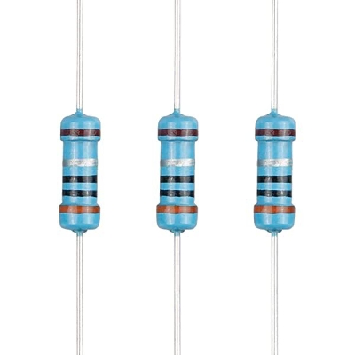 Picture of 50Pcs Tolerance 1% 560 Ohm Resistor 560 Ohm Carbon Film Resistor 560 Ohm 1/4W Resistance 0.25 Watt Fixed Resistors 2 Pin Leads