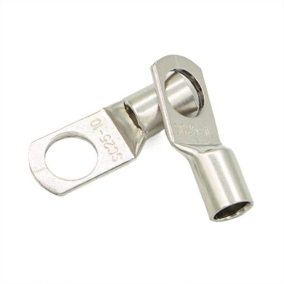 Picture of Tinned Copper SC25-10 Battery Terminal Connector For Cables Wire Lug Nose Ring Type Crimp Cable SC25-10 Battery Connectors