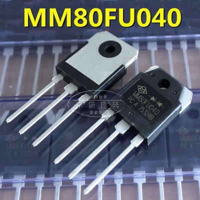 Picture of MM80FU040 80FU040 80040 80U040 DIODE MOSFET Transistor 80A 400V TO-3P 3 Pin Leads Fast Recovery Diode Switching Power Supply Transistor MOSFET