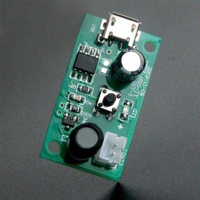 Picture of 1 Set Ceramic Discs Mist Maker Fogger Machine 1.5-3W Micro USB 5V Mini Humidifier DIY Kits Mist Maker And Air Purifier Driver Circuit Fogger Atomization Film Atomizer With Timing Switches
