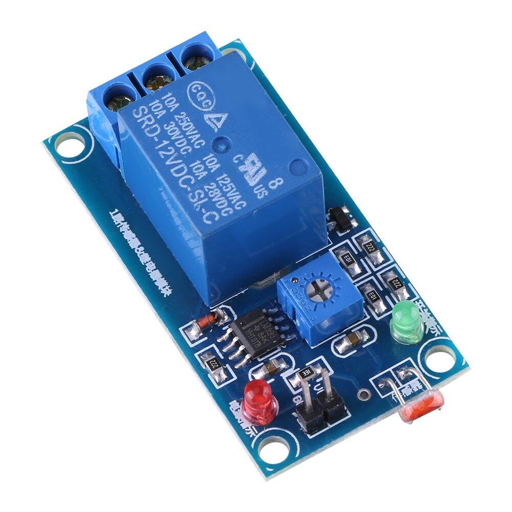 Picture of 12V Stable LDR Photoresistor Relay Module Controller Light Sensor Switches Photosensitive Resistance Module Photoresistor LDR 12V