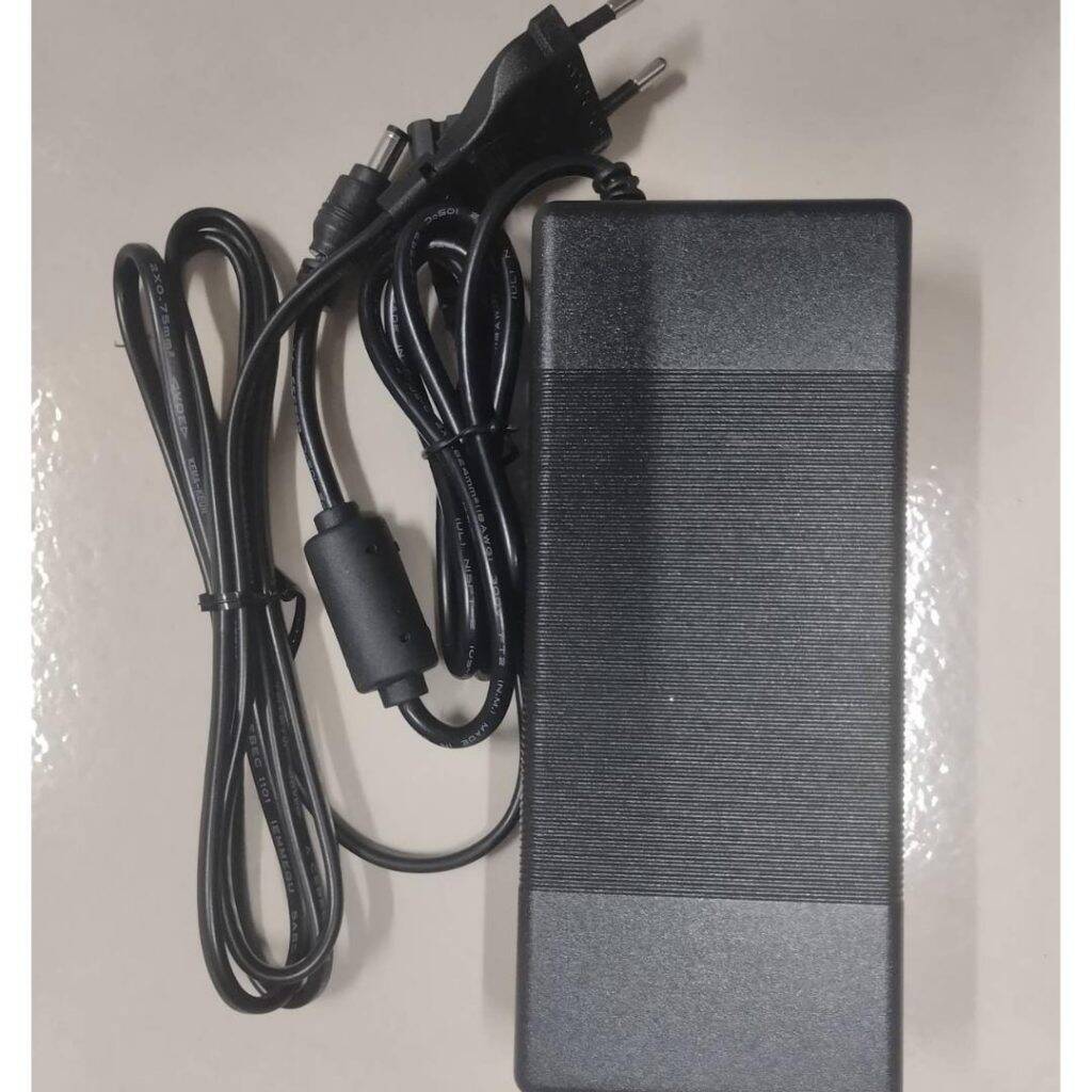 Picture of 24V Adapter 5A Charger AC 220V To DC 24V 5A Power Adapter Charger For LED Notebook Laptop LCD Monitor Audio Video Switching Power Supply With AC Cable 24V Charger 5A Adapter