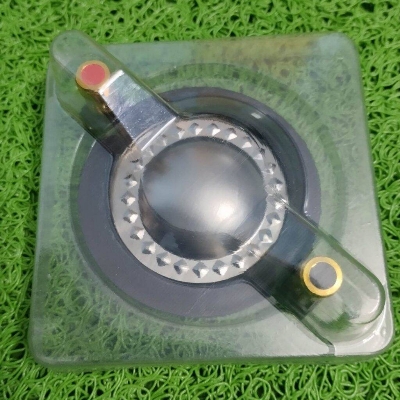 Picture of 34.4mm Tweeter Coil Sound Speaker Diaphragm Voice Reel Horn Replacement Audio Speaker Titanium Film For Home Entertainment Receivers & Amplifiers