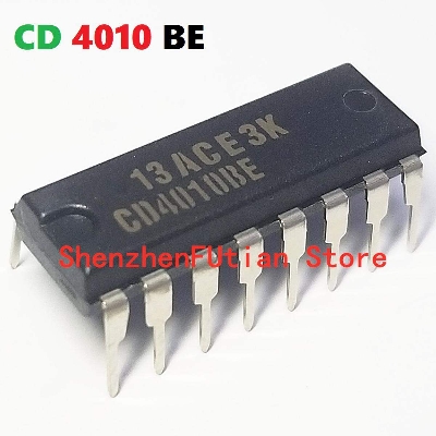 Picture of A CLASS CD4010BE CD4010 IC DIP-16 Leads Pin Dual In Package