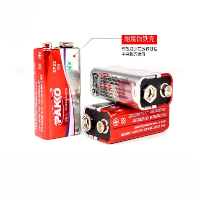 Picture of 12Pcs- 9V Battery DC 9V Non-Rechargeable Batteries 6F22 For Toy Car Electronics Device Multimeter Multi Meter Battery Electronics Projects DIY