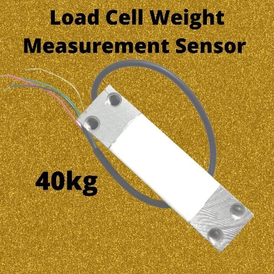 Picture of 40KG Pressure Sensor Load Cell Amplifier Single Point Aluminum Alloy Pressure Weight Measurement Sensor 40kg Capacity For Electronic Scale Tools With Cable