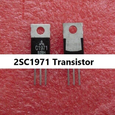 Picture of 2SC1971 Transistor 2S1971 IC C1971 Transistor NPN Power Transistor 3 Pin Leads Transistor