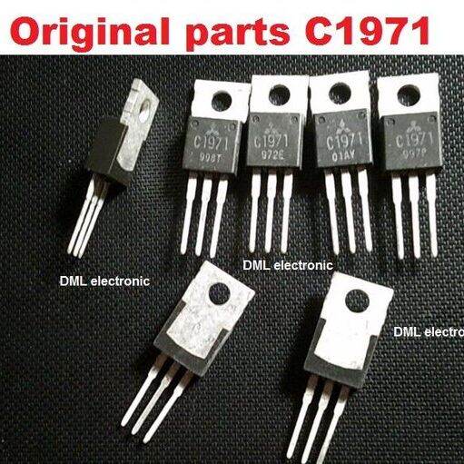 Picture of 2SC1971 Transistor 2S1971 IC C1971 Transistor NPN Power Transistor 3 Pin Leads Transistor
