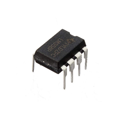 Picture of 2Pcs- A CLASS LM358 IC LM358P LM358N Low Power Dual Operational Amplifier Op-Amp OPAMP Integrated Circuit DIP-8 8 Pin Leads Dual In Line Package Chip