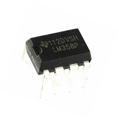 Picture of 2Pcs- A CLASS LM358 IC LM358P LM358N Low Power Dual Operational Amplifier Op-Amp OPAMP Integrated Circuit DIP-8 8 Pin Leads Dual In Line Package Chip