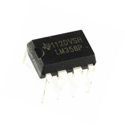 Picture of 2Pcs- A CLASS LM358 IC LM358P LM358N Low Power Dual Operational Amplifier Op-Amp OPAMP Integrated Circuit DIP-8 8 Pin Leads Dual In Line Package Chip