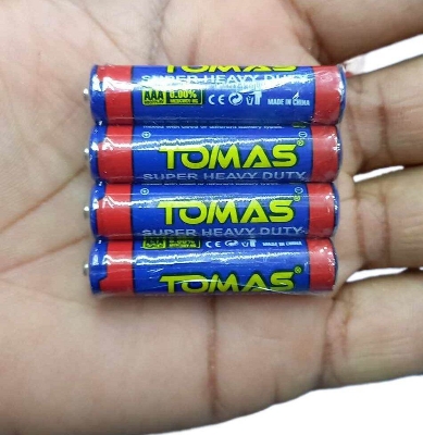 Picture of 4Pcs - NON RECHARGEABLE Battery 1.5 Battery AAA 1.5V Non Rechargeable AAA Battery Pin Type Small Triple A Battery 1.5V Battery For TV Remote Control Car Toy