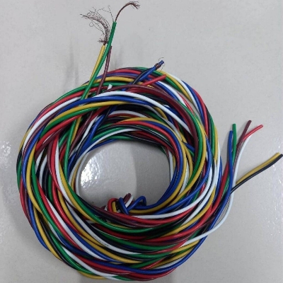 Picture of 500gm IPS MIXED CONDUCTOR 40/76 Non-Sheathed Cable Wire 40/76 PVC Insulated Automotive Power Cable 6 Color Striped Wire For IPS UPS Power Cables