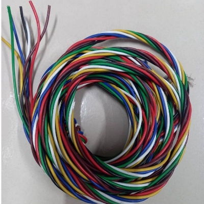 Picture of 500gm IPS MIXED CONDUCTOR 40/76 Non-Sheathed Cable Wire 40/76 PVC Insulated Automotive Power Cable 6 Color Striped Wire For IPS UPS Power Cables