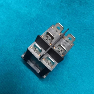 Picture of 6 Pin KCD4-201N-B Rocker Switch 30A 250V 6 Pin Black Color Switches 6Pin On Off 2 Positions Full Illuminated Neon RED Indicators DPST Power Switch For Auto Car Boat IPS UPS
