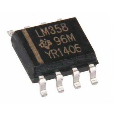 Picture of 3Pcs- SMD LM358 LM358P LM358N Operational Amplifiers IC Low Power Dual Operational Amplifiers LM 358 smd 8 Pin Chip IC