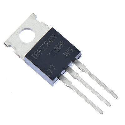 Picture of A CLASS IRFZ24 IRFZ24N IRFZ24NPB IRFZ24NPBF MOSFET 55V 17A N-Channel MOSFET 3 Pin Leads Power Transistors TO-220
