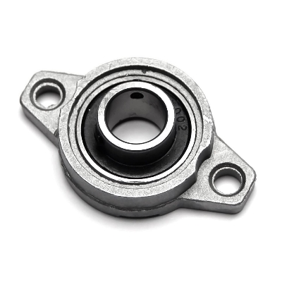 Picture of 2Pcs- Zinc Alloy KFL08 Pillow Flange Mounted Ball Bearing 8mm Bore Diameter For CNC Machine 3D Printer All Kinds Of Electronics Projects