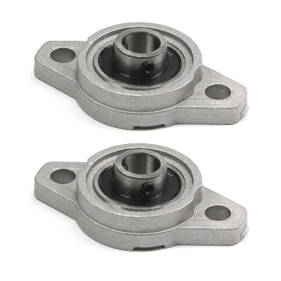 Picture of 2Pcs- Zinc Alloy KFL08 Pillow Flange Mounted Ball Bearing 8mm Bore Diameter For CNC Machine 3D Printer All Kinds Of Electronics Projects