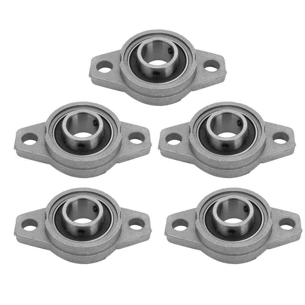 Picture of 2Pcs- Zinc Alloy KFL08 Pillow Flange Mounted Ball Bearing 8mm Bore Diameter For CNC Machine 3D Printer All Kinds Of Electronics Projects