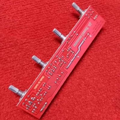 Picture of 4 VOLUME BASE TONE Circuit Pot  Base Tone Circuit Board 4 Volume Potentiometer Switches Base Tone Circuit