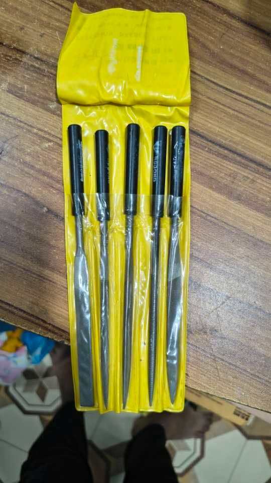 Picture of Newfangled - 180mm Metal NEEDLES FILE Set 5Pcs 5x180mm Needle File Set Glass Stone - Tools, DIY & Outdoor - Modern and Trendy