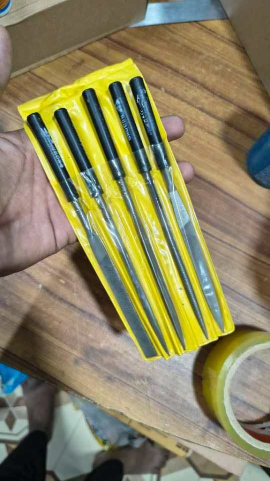 Picture of Newfangled - 180mm Metal NEEDLES FILE Set 5Pcs 5x180mm Needle File Set Glass Stone - Tools, DIY & Outdoor - Modern and Trendy