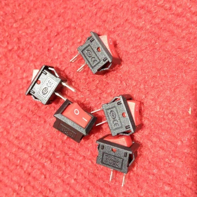 Picture of Lavish indulgent - 10PCS - KCD1-11 Rocker Switch 2 Pin 3A 250VAC 2 Positions SPDT ON OFF Boat Rocker Switches - Easy To maintain