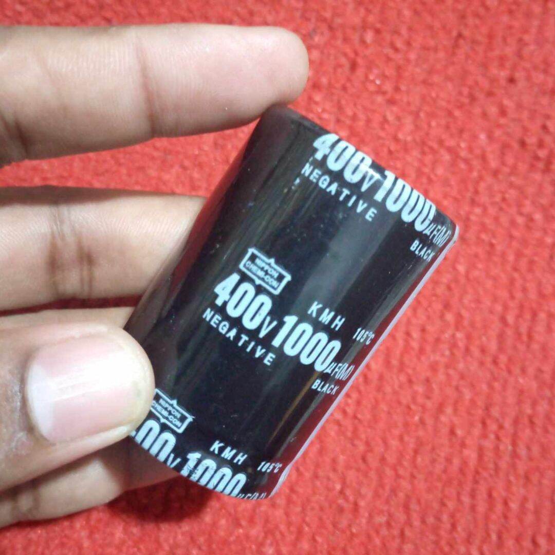 Picture of 1000uF 400V Capacitor RADIAL Electrolytic Capacitor 1000uF Capacitor 400V 1000uF Radial Polarized Aluminum Electrolytic Capacitors