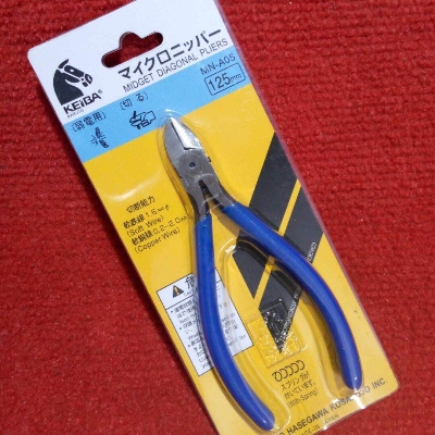 Picture of Wire Cutter Pliers KEIBA MN-A05 125mm 5″ Inch MIDGET Diagonal Beading Cable Wire Side Cutter