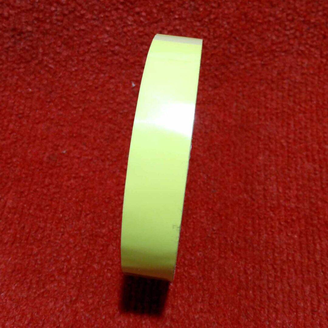Picture of 20mm Transformer Chapar Tape Adhesive Insulation Anti Flame Single Sided Tape Polyester Yellow PET Mylar Tape Winding Thermal Power