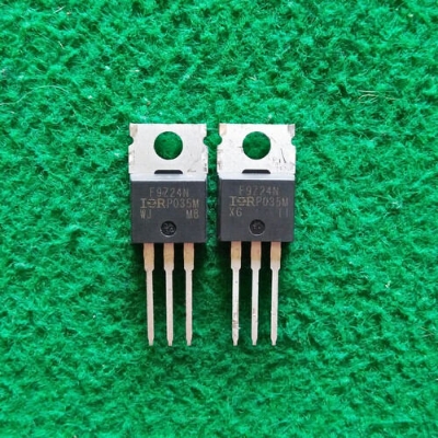 Picture of A CLASS IRF9Z24 MOSFET IRF9Z24N Transistor IRF9Z24NPB IC IRF9Z24NPBF MOSFET 55V 127A P Channel MOFET TO-220 Package 3 Pin Leads Power Transistors