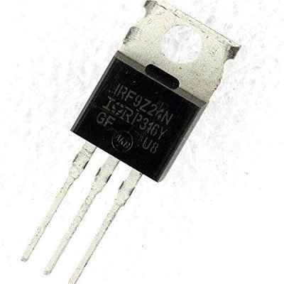 Picture of A CLASS IRF9Z24 MOSFET IRF9Z24N Transistor IRF9Z24NPB IC IRF9Z24NPBF MOSFET 55V 127A P Channel MOFET TO-220 Package 3 Pin Leads Power Transistors