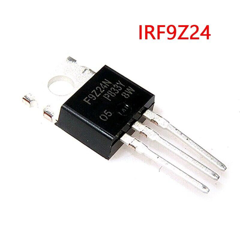 Picture of A CLASS IRF9Z24 MOSFET IRF9Z24N Transistor IRF9Z24NPB IC IRF9Z24NPBF MOSFET 55V 127A P Channel MOFET TO-220 Package 3 Pin Leads Power Transistors